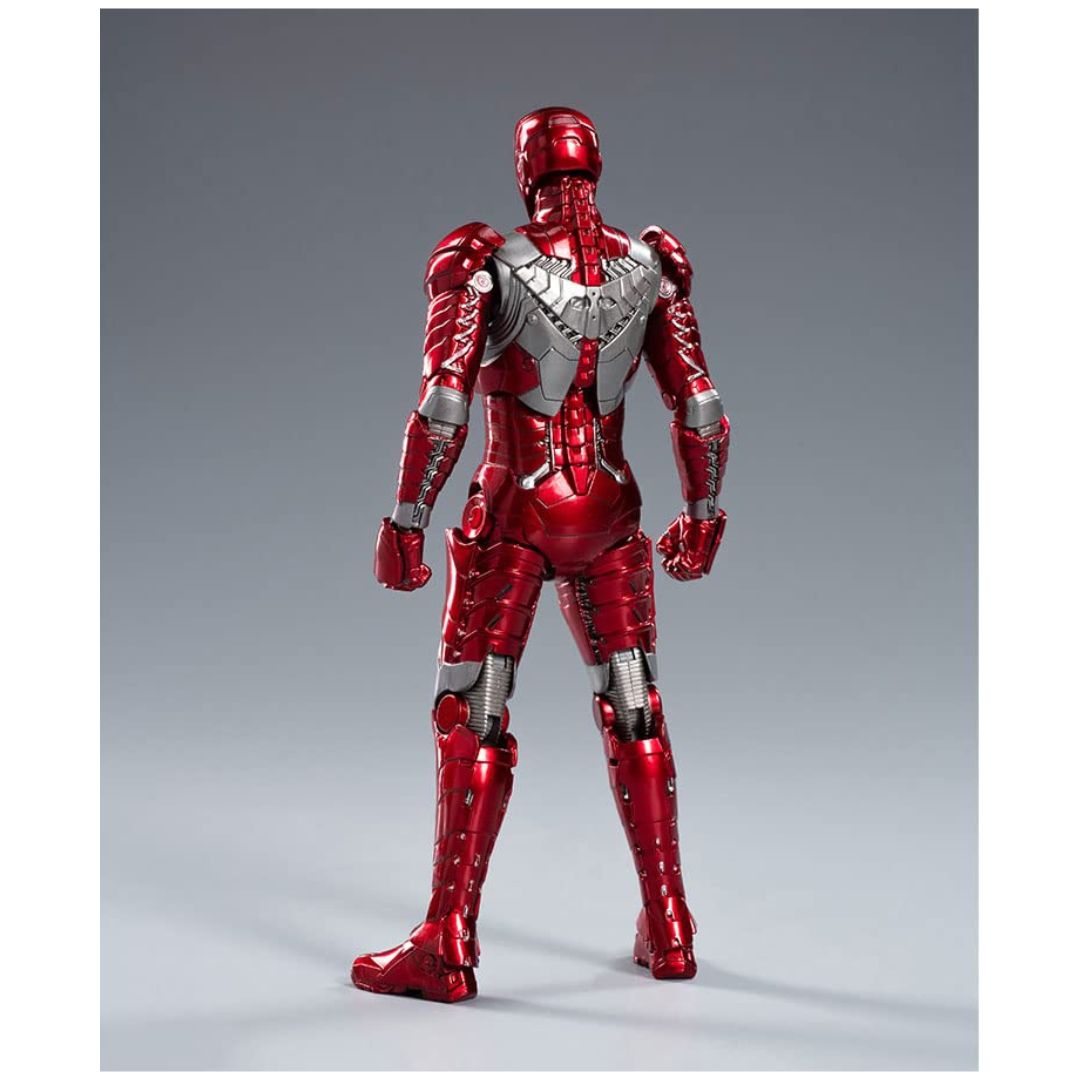 ZD Toys: Iron Man MK 5 Marvel 10th Anniversary Action Figure with the Hall of Armor 7 Inch, Scale 1:10