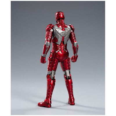 ZD Toys: Iron Man MK 5 Marvel 10th Anniversary Action Figure with the Hall of Armor 7 Inch, Scale 1:10
