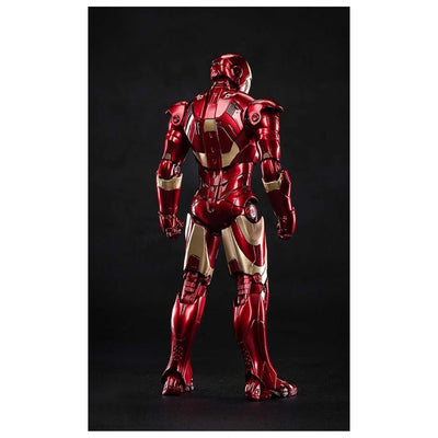 ZD Toys: Iron Man MK 3 Marvel 10th Anniversary Action Figure with the Hall of Armor 7 Inch, Scale 1:10
