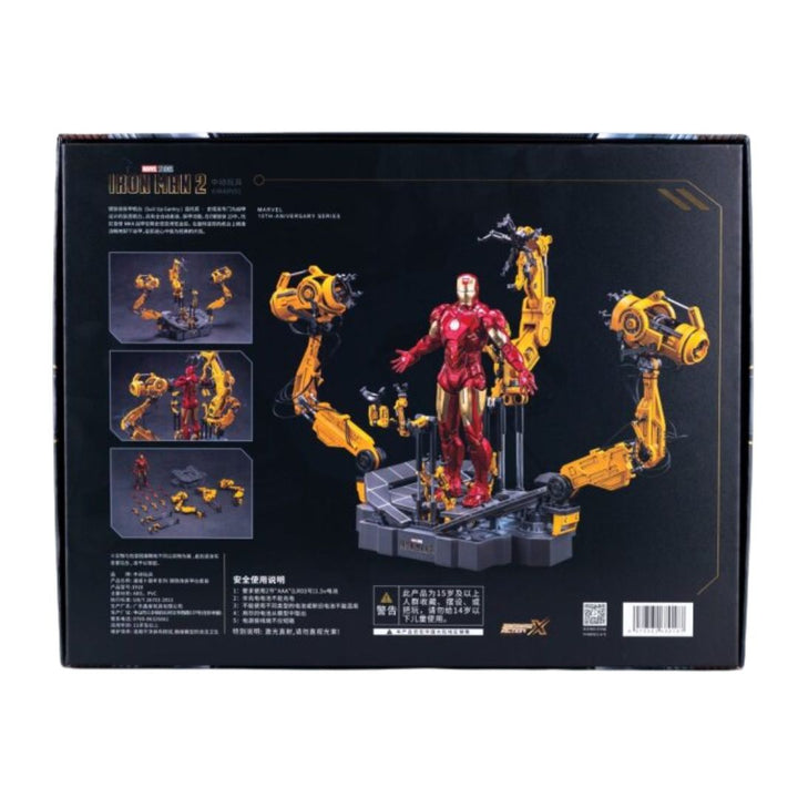 MARVEL SUIT-UP GANTRY アイアンマン　zdトイズ Iron Man Mk4 & Suit-Up Gantry By Zd Toys