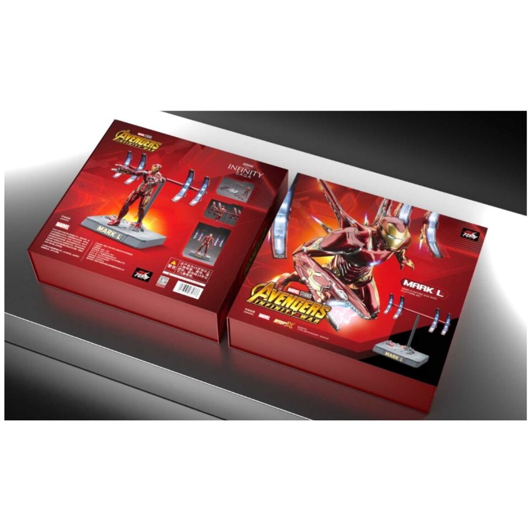 ZD Toys Iron Man MK50 Movie Scene Set 7 Inch