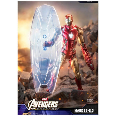 ZD Toys Iron Man MK85 2.0 Version Luminous Ver 7 Inch