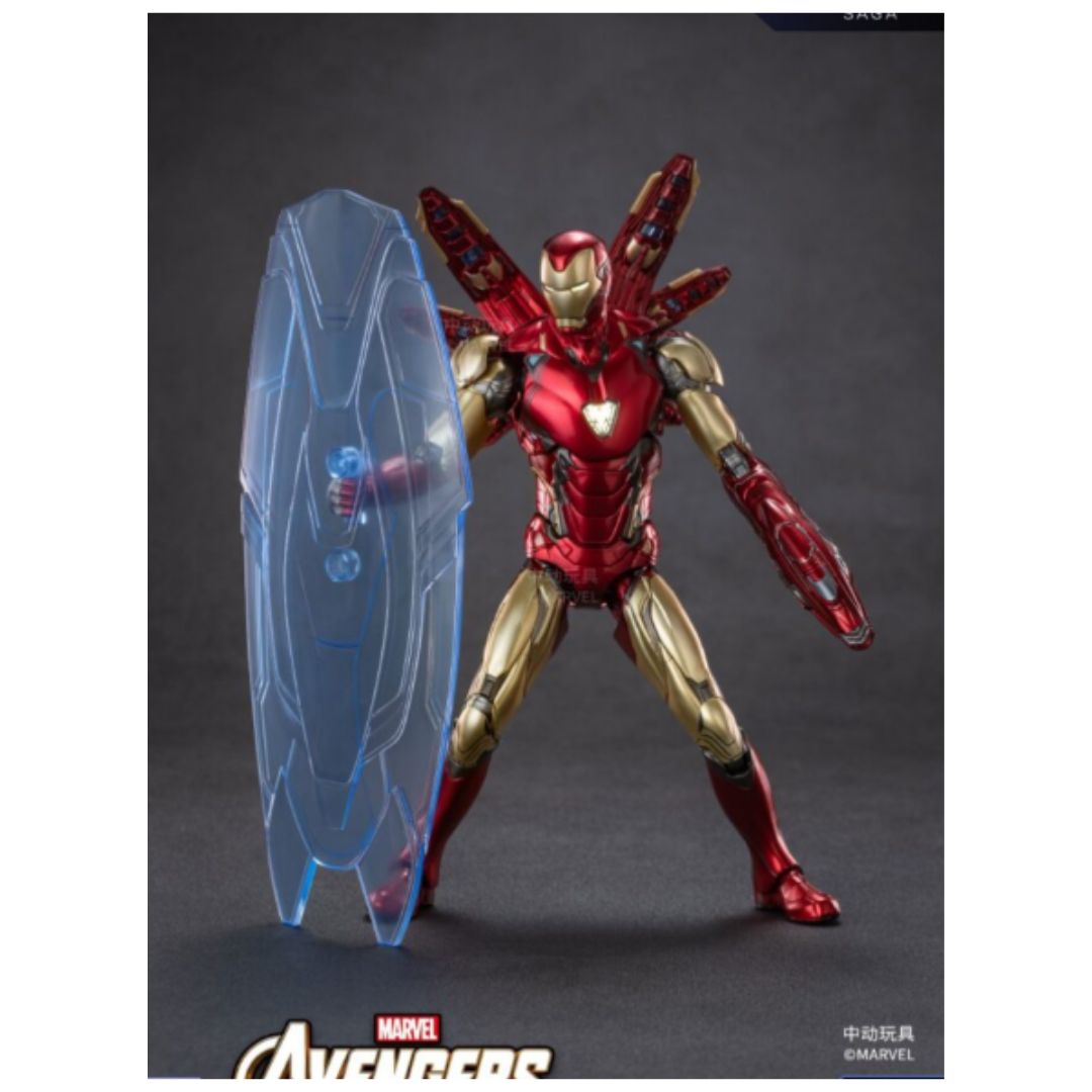 ZD Toys Iron Man MK85 2.0 Version Luminous Ver 7 Inch