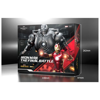 ZD Toys Iron Man The Final Battle MK & Iron Monger Set Figure 7 Inch