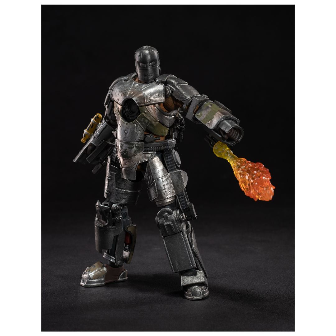 ZD Toys: Marvel Iron Man MK 1 Luminous Version Action Figures 7 Inch, Scale 1:10