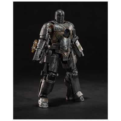 ZD Toys: Marvel Iron Man MK 1 Luminous Version Action Figures 7 Inch, Scale 1:10