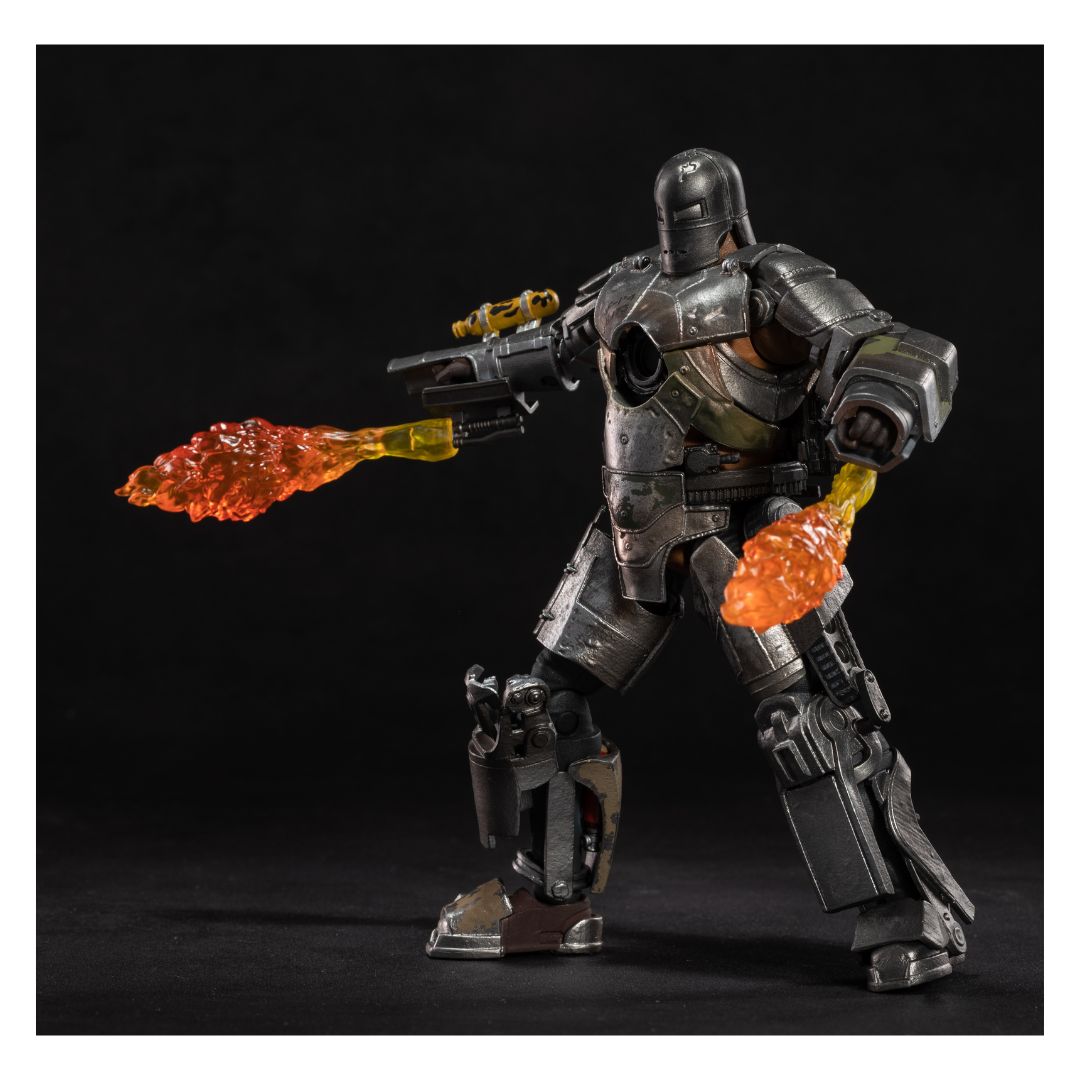 ZD Toys: Marvel Iron Man MK 1 Luminous Version Action Figures 7 Inch, Scale 1:10