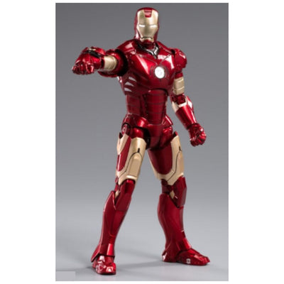 ZD Toys Marvel Iron Man MK 3 Luminous Version Action Figures 7 Inch Scale 1:10