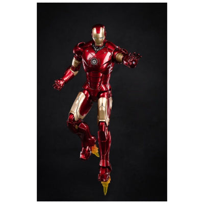 ZD Toys Marvel Iron Man MK 3 Luminous Version Action Figures 7 Inch Scale 1:10