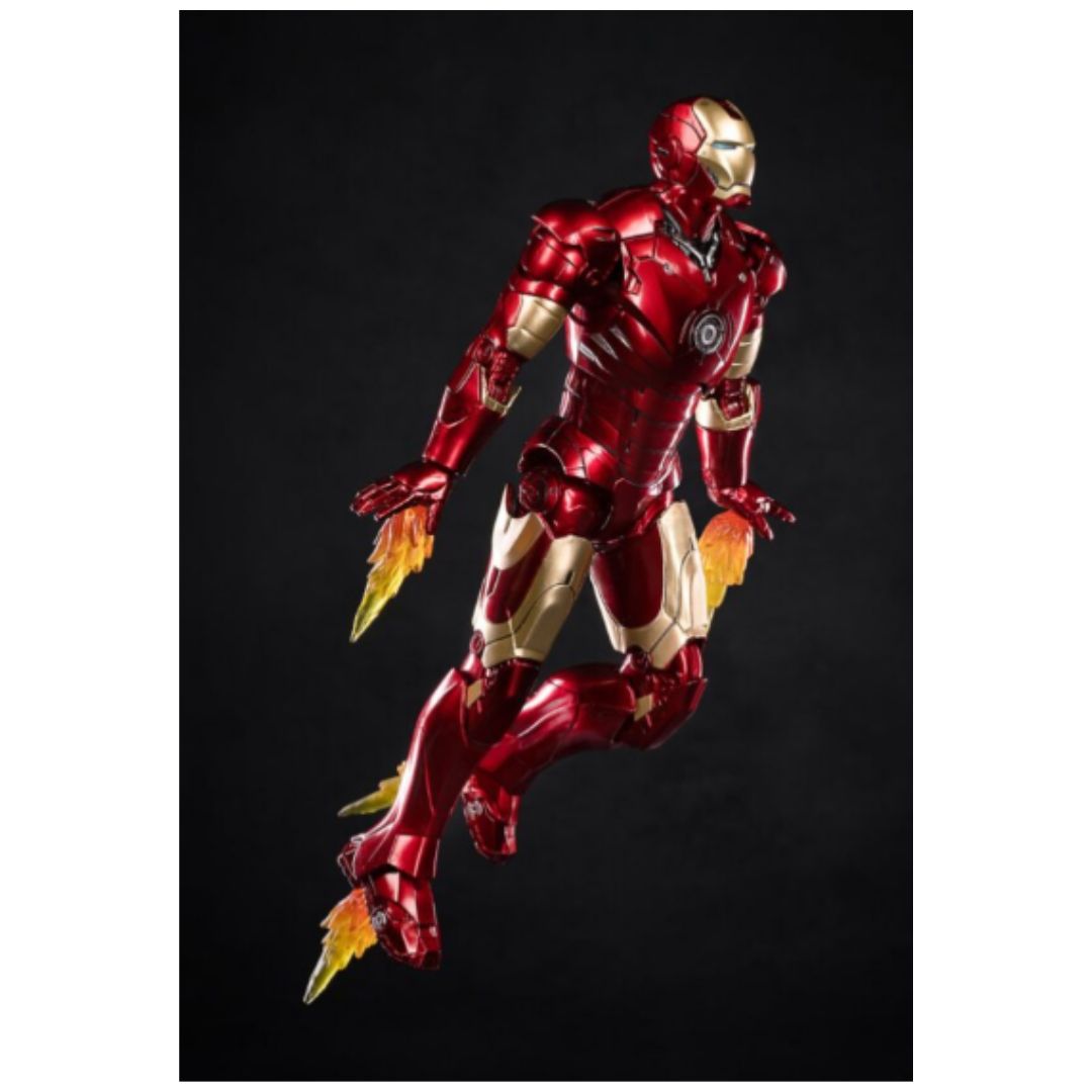 ZD Toys Marvel Iron Man MK 3 Luminous Version Action Figures 7 Inch Scale 1:10