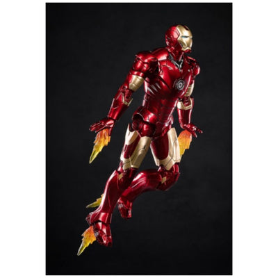 ZD Toys Marvel Iron Man MK 3 Luminous Version Action Figures 7 Inch Scale 1:10