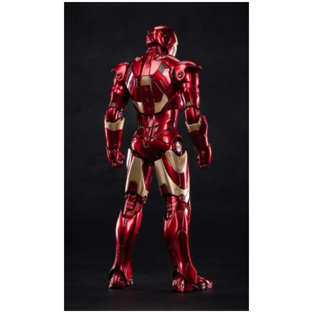 ZD Toys Marvel Iron Man MK 3 Luminous Version Action Figures 7 Inch Scale 1:10