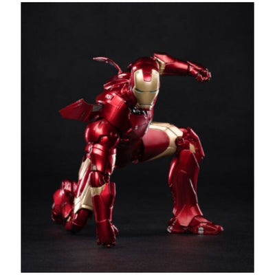 ZD Toys Marvel Iron Man MK 3 Luminous Version Action Figures 7 Inch Scale 1:10