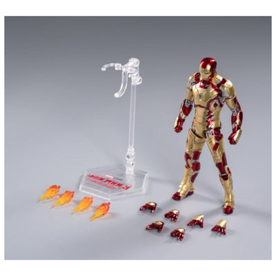 ZD Toys: Marvel Iron Man MK42 Luminous Version Action Figure 7 Inch