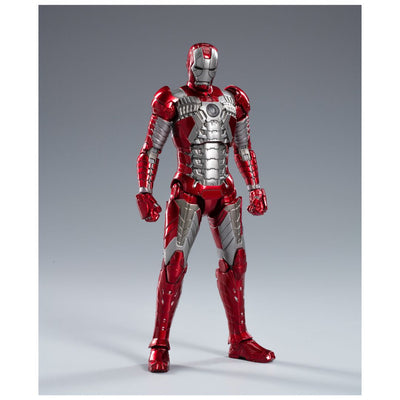 ZD Toys: Marvel Iron Man MK 5 Luminous Version Action Figures 7 Inch - 1:10