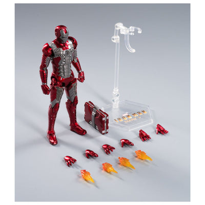 ZD Toys: Marvel Iron Man MK 5 Luminous Version Action Figures 7 Inch - 1:10