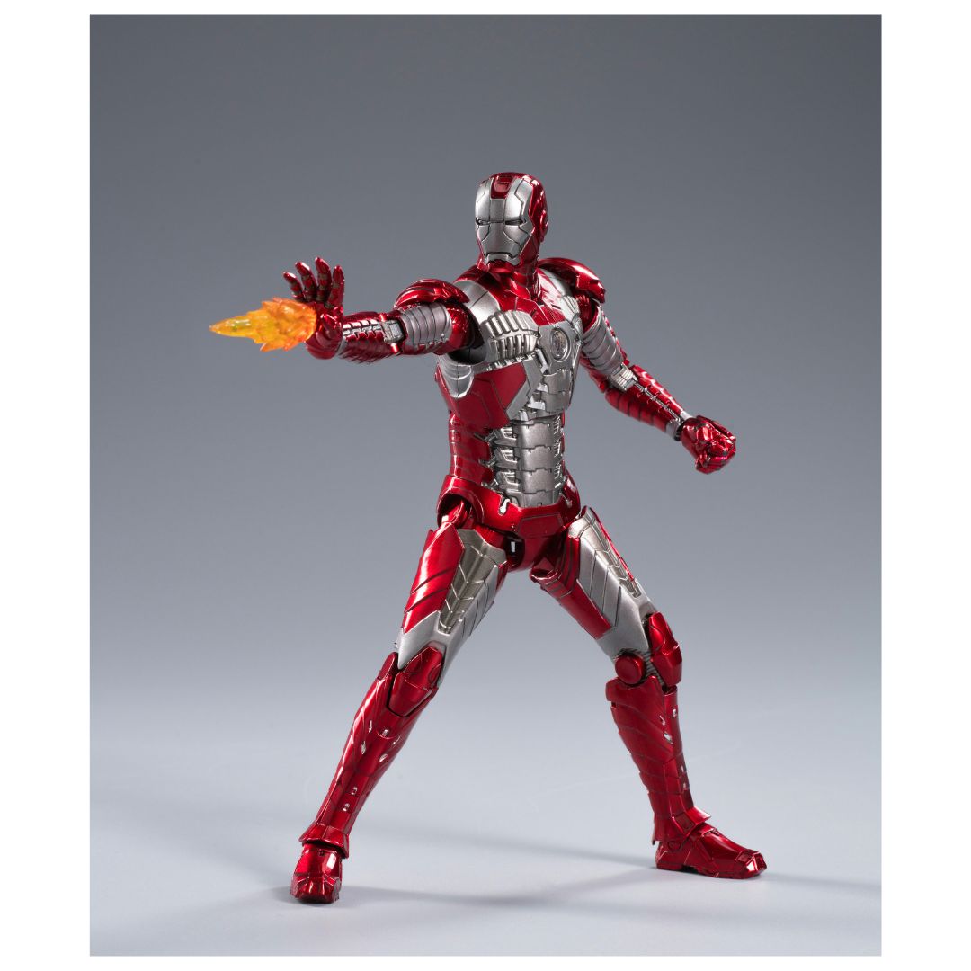 ZD Toys: Marvel Iron Man MK 5 Luminous Version Action Figures 7 Inch - 1:10