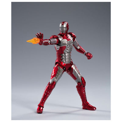ZD Toys: Marvel Iron Man MK 5 Luminous Version Action Figures 7 Inch - 1:10