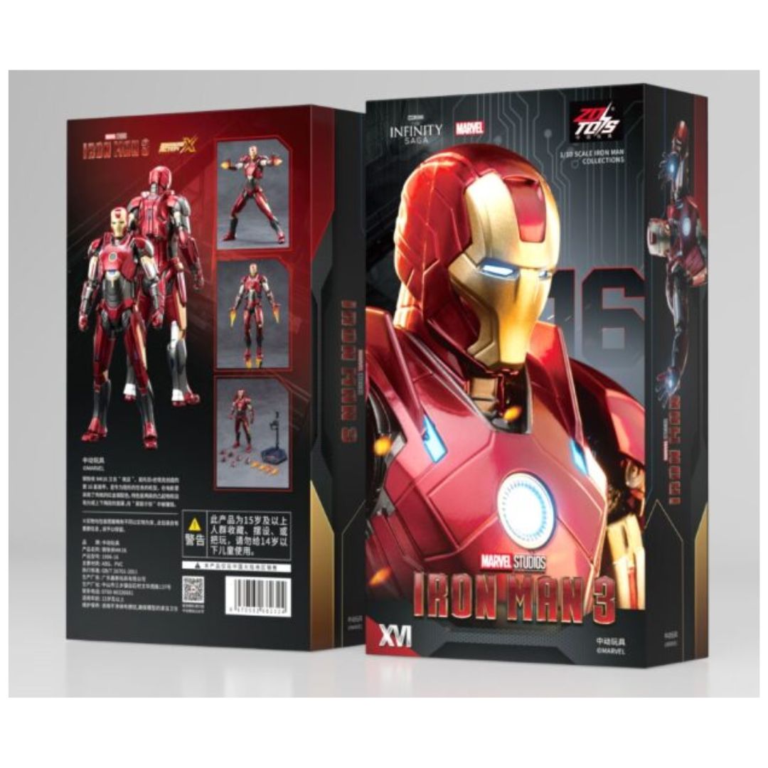 ZD Toys Marvel Iron Man MK16 7 Inch