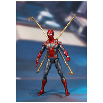 ZD Toys: Marvel Iron Spider Man With Holder 7 Inch
