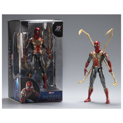ZD Toys: Marvel Iron Spider Man With Holder 7 Inch