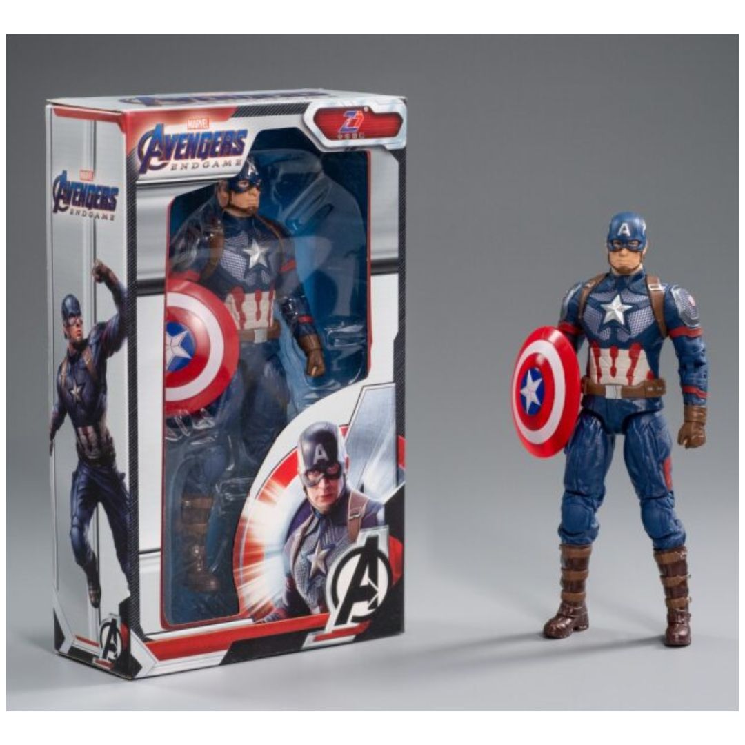 ZD Toys: Marvel Series 1 Captain America 7 Inch