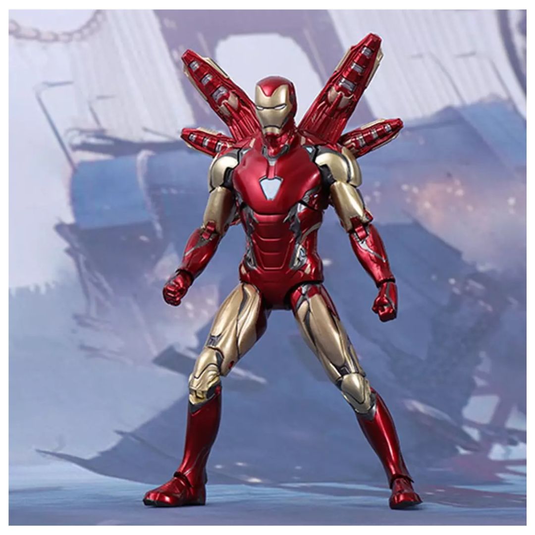 ZD Toys Marvel Series Iron Man MK85 With Luminous Stand Inch