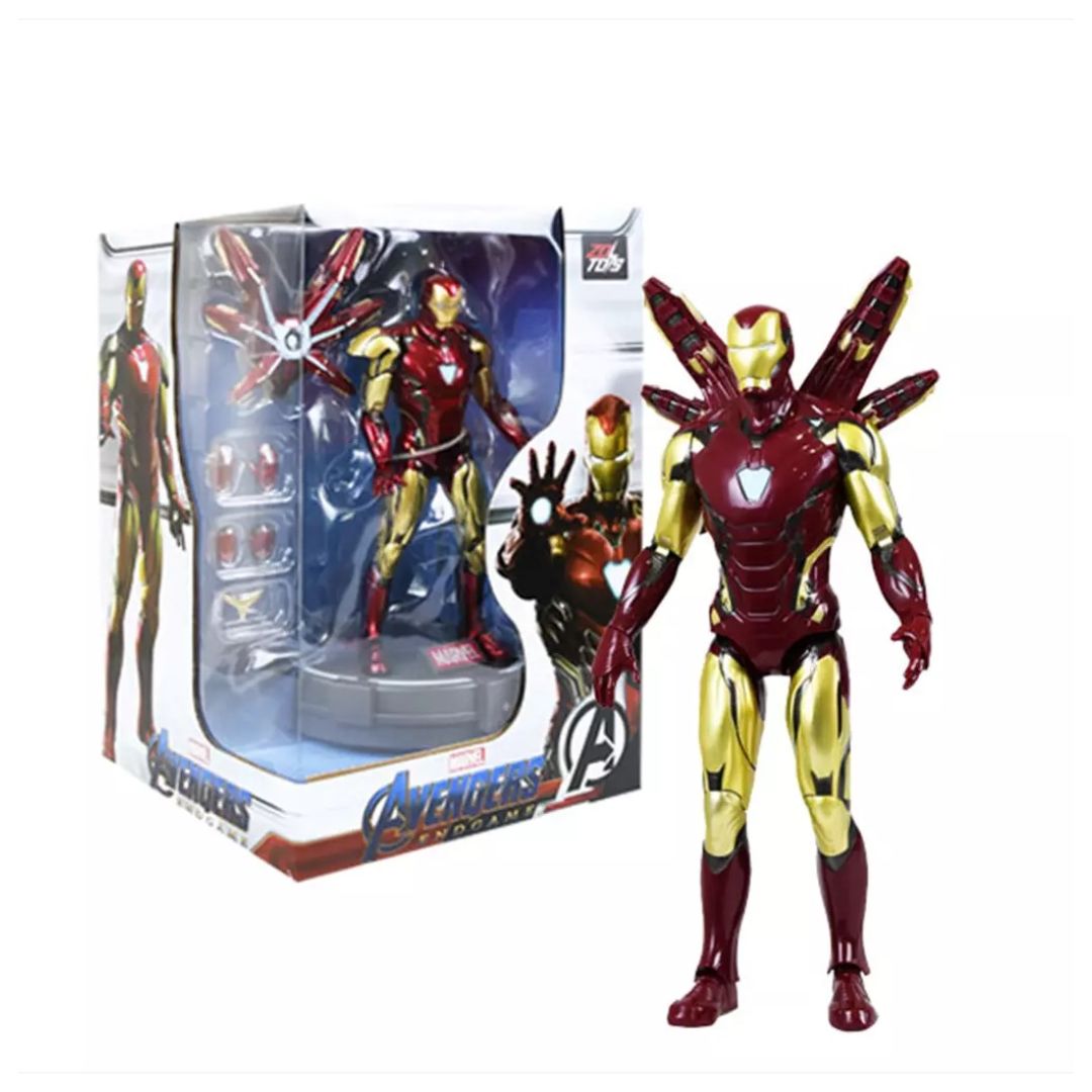 ZD Toys Marvel Series 2 Iron Man MK85 With Luminous Stand 7 Inch