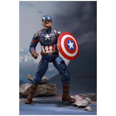 ZD Toys: Marvel Series Captain America 7 Inch