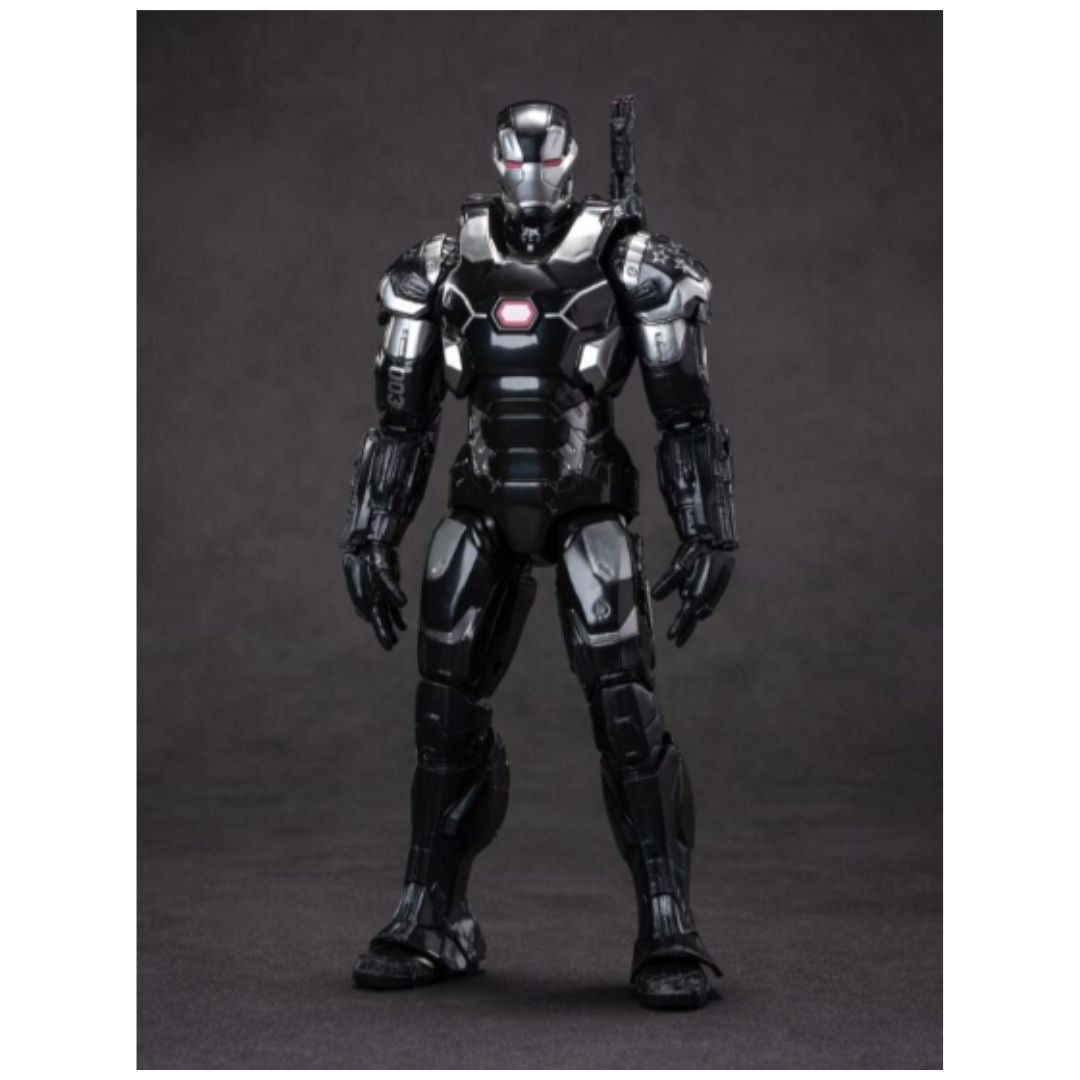 ZD Toys Marvel Series New War Machine With Holder 7 Inch