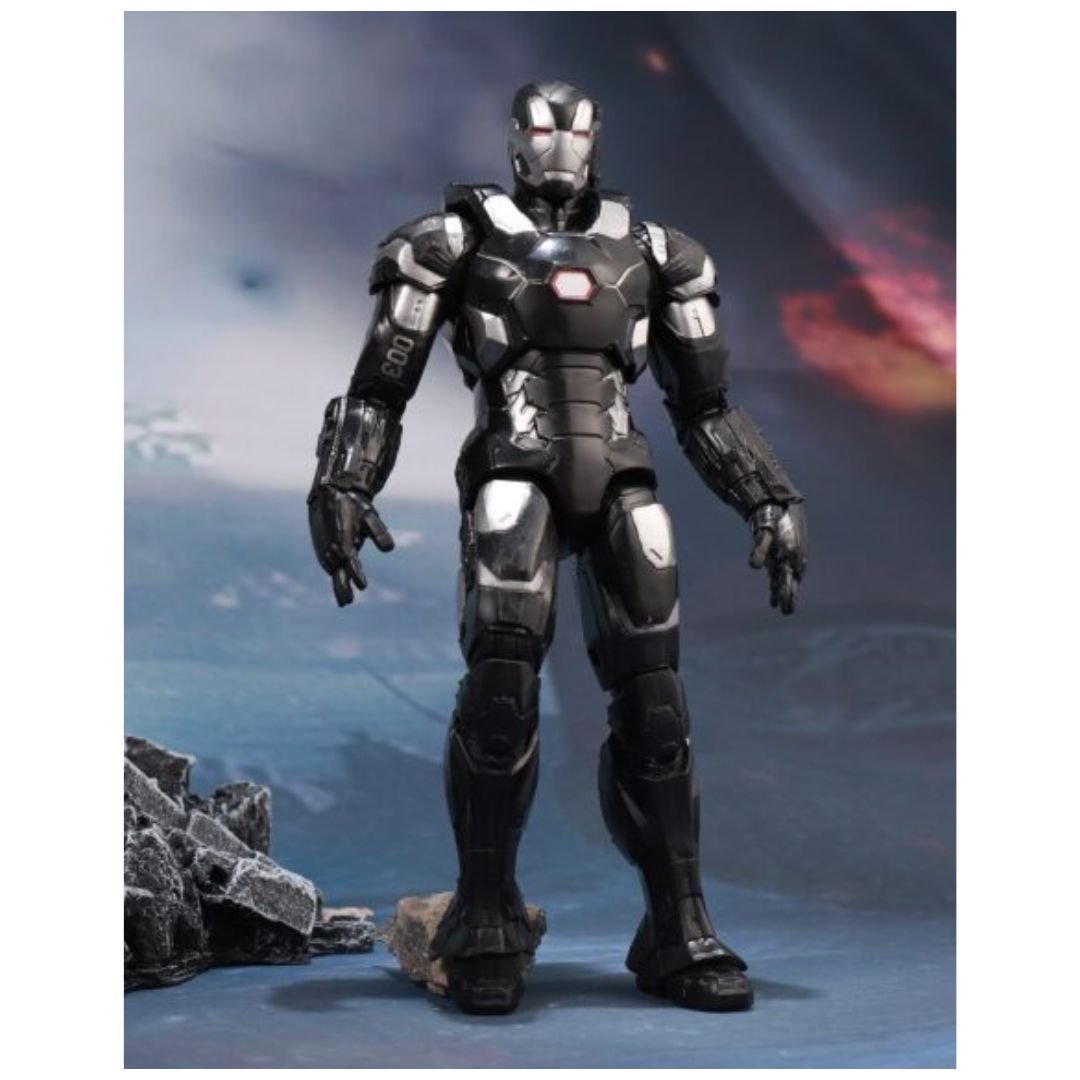 ZD Toys: Marvel Series War Machine With Holder 7 Inch