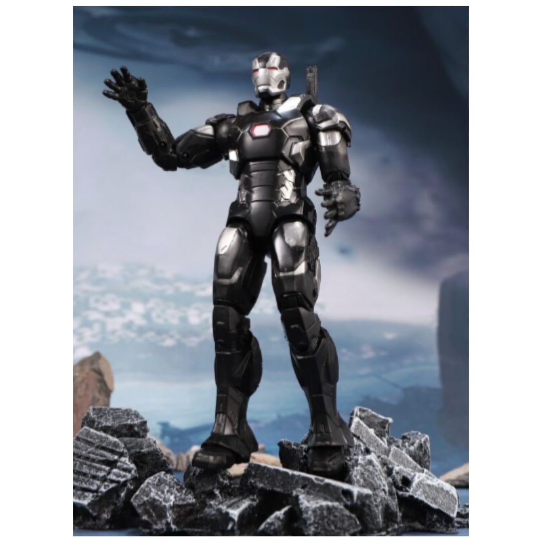 ZD Toys: Marvel Series War Machine With Holder 7 Inch
