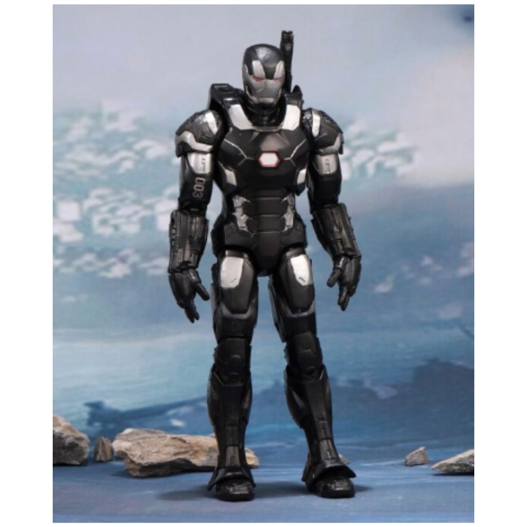 ZD Toys: Marvel Series War Machine With Holder 7 Inch