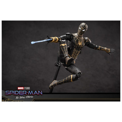 ZD Toys: Marvel Spider Man Black & Gold Suit - 7 Inch Figure