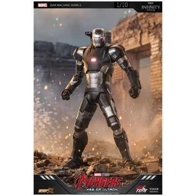 ZD Toys: Marvel War Machine MK2 7 Inch