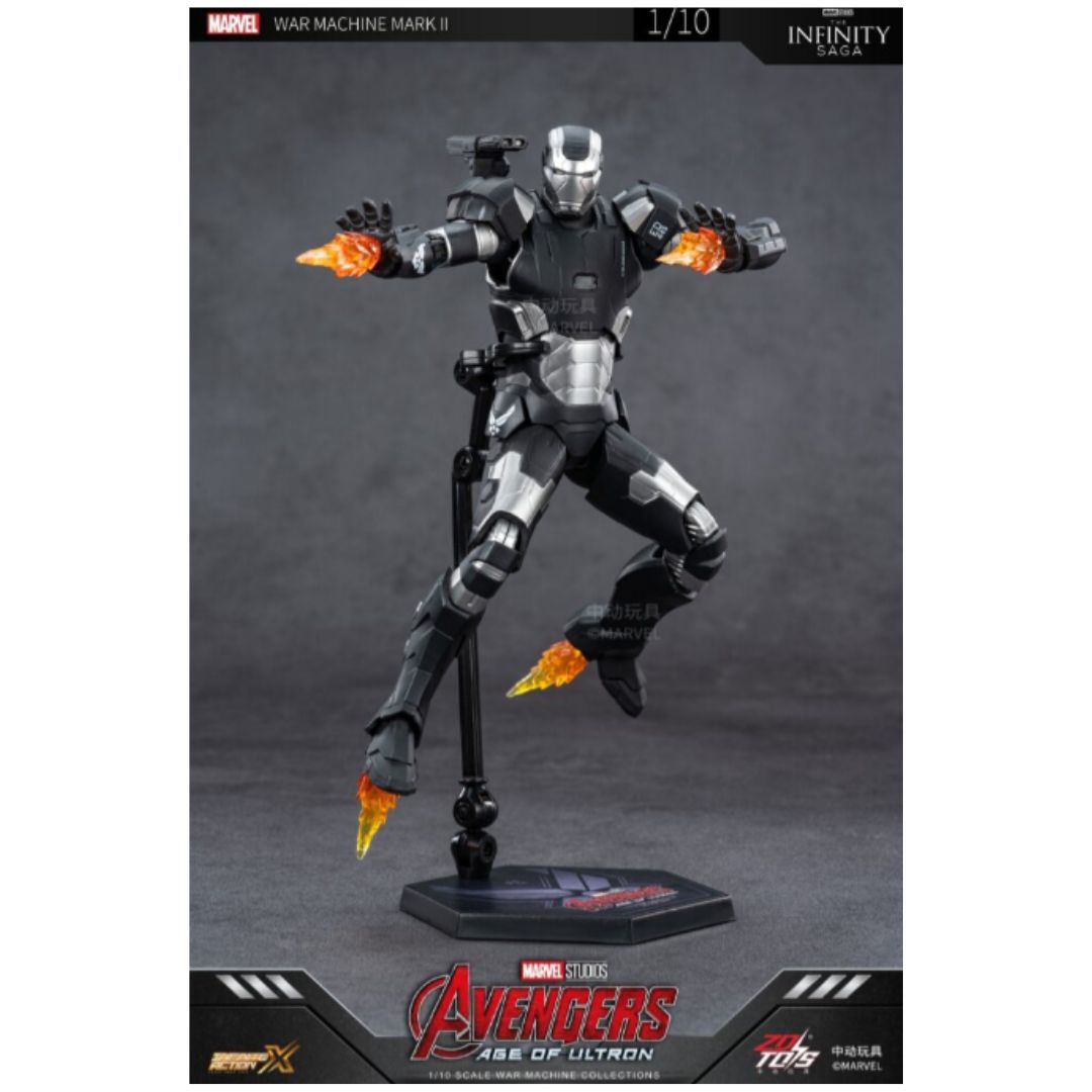 ZD Toys: Marvel War Machine MK2 7 Inch
