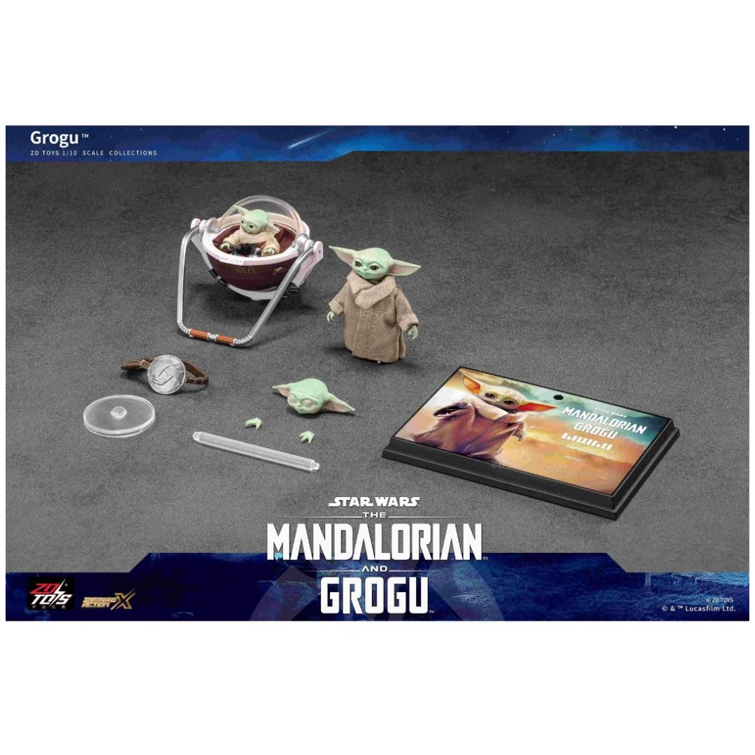SF・ファンタジー・ホラー ZD TOYS Star Wars Grogu The Child ZD Toys: Star Wars™ Grogu™ The Child - Action Figure – Krazy