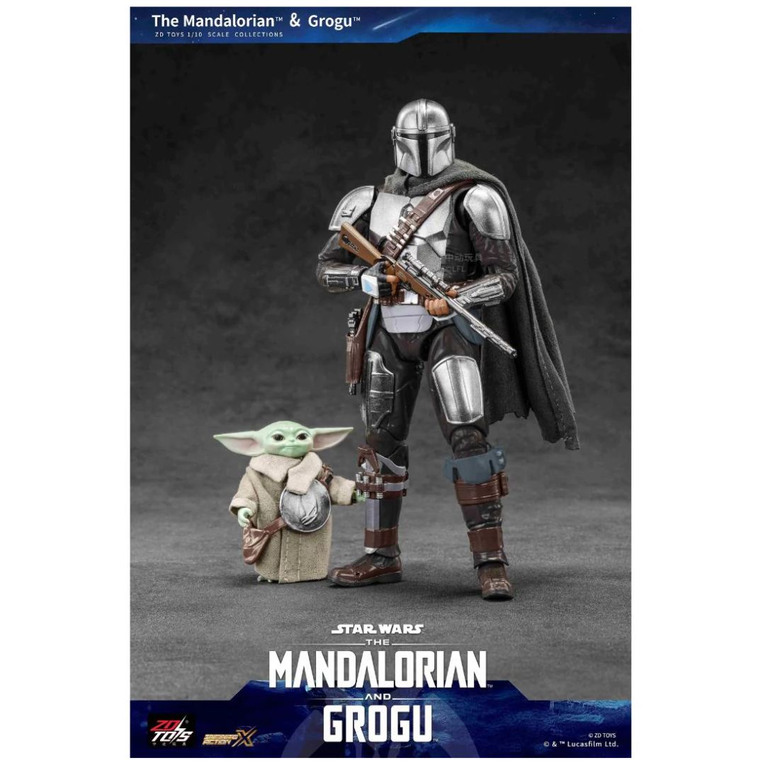 ZD Toys: Star Wars™ The Mandalorian™ & Grogu™ - Action Figure