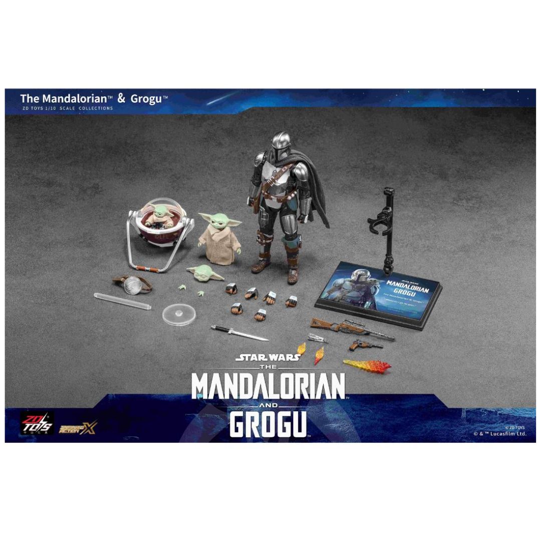 ZD Toys: Star Wars™ The Mandalorian™ & Grogu™ - Action Figure