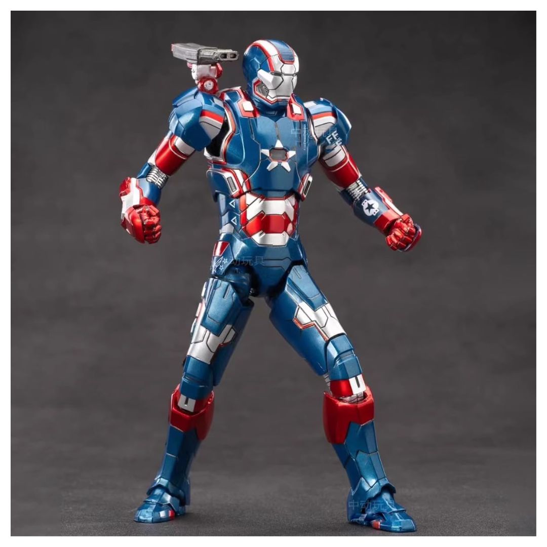 ZD Toys: War Machine-Iron Patriot - Marvel Iron Man 3 MK02 Action