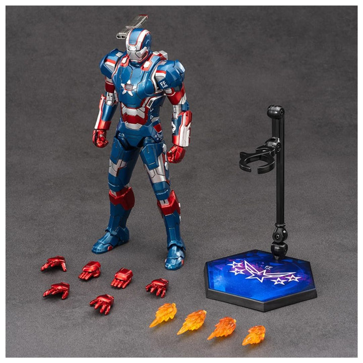 ZD Toys: War Machine-Iron Patriot - Marvel Iron Man 3 MK02 Action