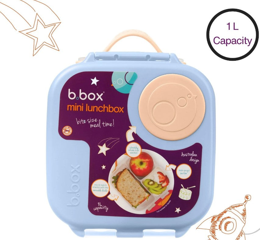 B.box: Mini Lunch Box Feeling Peachy Light Blue