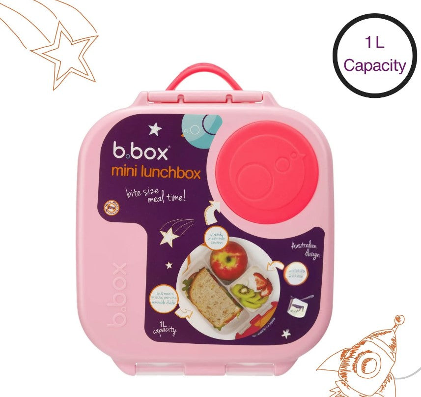 B.box: Mini Lunch Box flamingo Fizz Light Pink