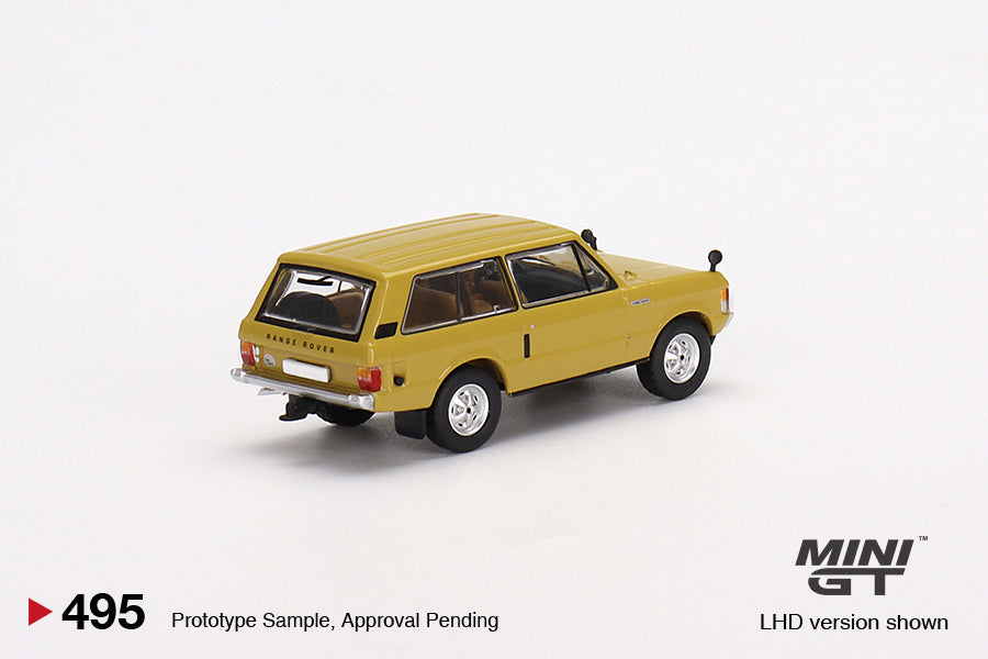 Mini GT Range Rover 1971 Bahama Gold (Scale 1:64)