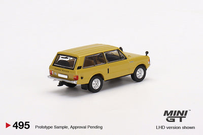 Mini GT Range Rover 1971 Bahama Gold (Scale 1:64)