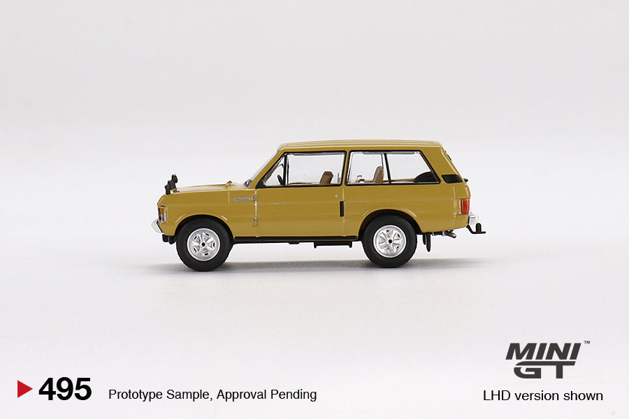 Mini GT Range Rover 1971 Bahama Gold (Scale 1:64)