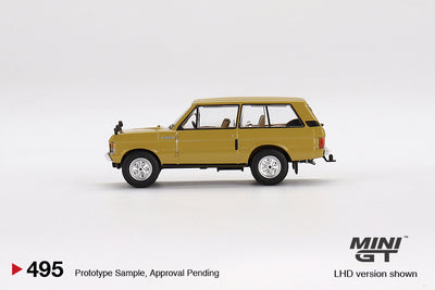 Mini GT Range Rover 1971 Bahama Gold (Scale 1:64)