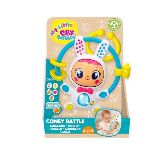 IMC Toys: My Little Cry Babies-Coney Rattle - Main Image