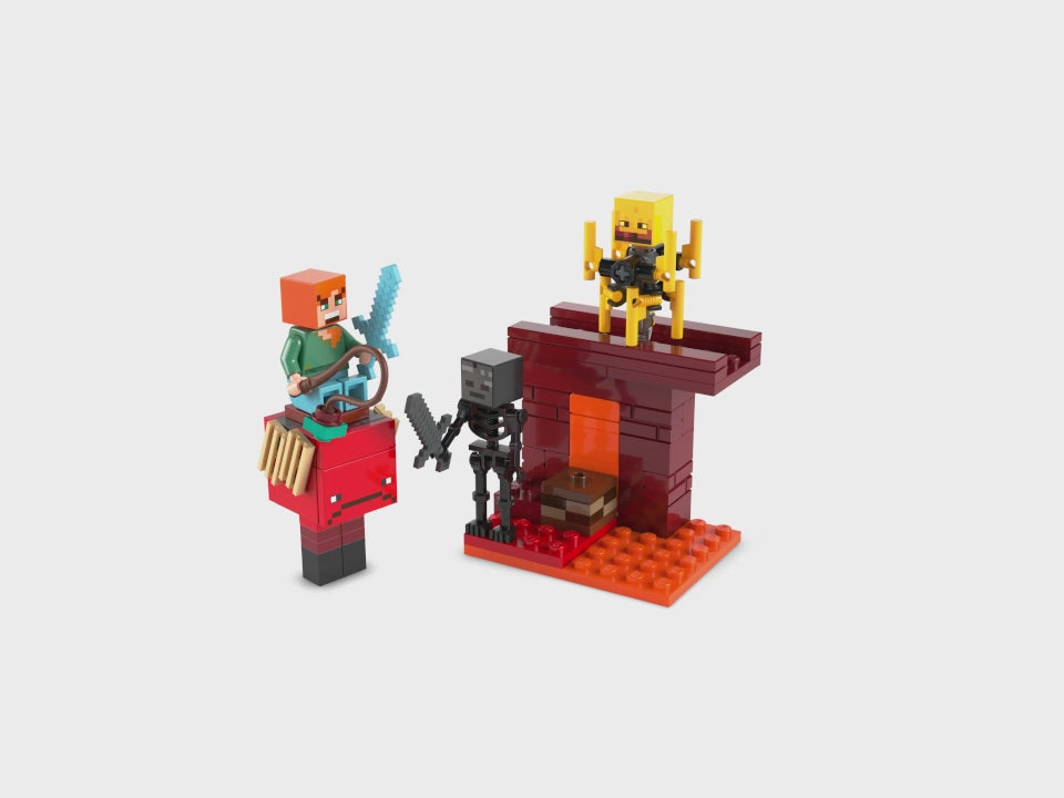 LEGO Minecraft #21266: The Nether Lava Battle