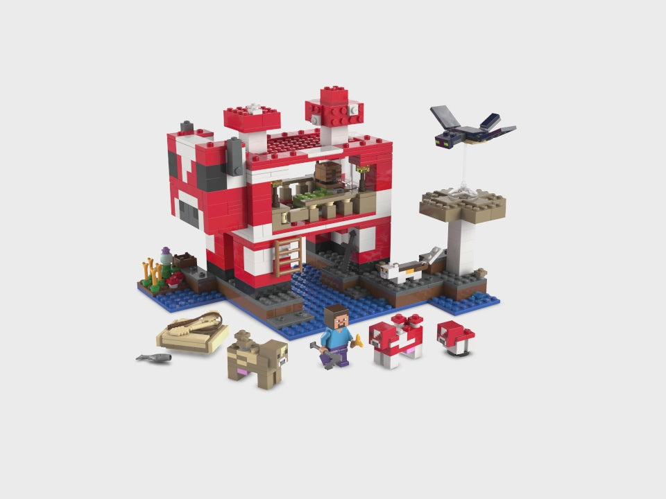 LEGO Minecraft #21270: The Mooshroom House